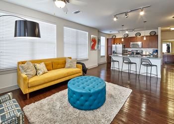 Living And Kitchen View at Century Cedar Hill, Cedar Hill Texas